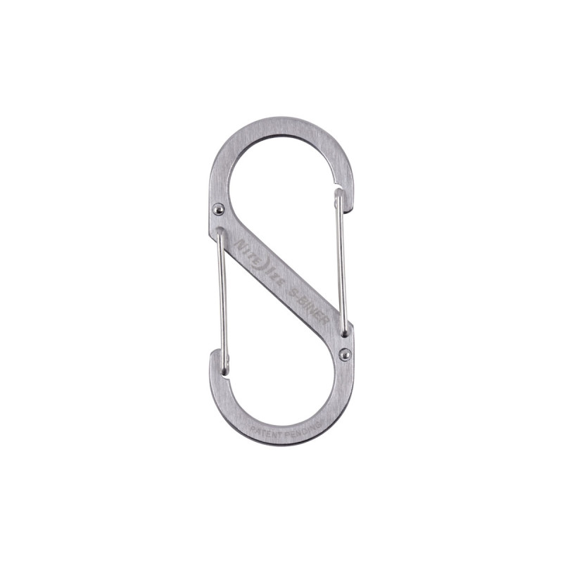 Niteize S-BINER DUAL CARABINER #4 SS Stainless SB4-03-11