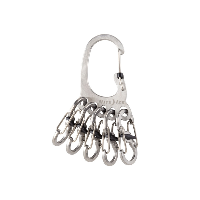 Niteize BIGFOOT LOCKER KEYRACK Stainless KLKBF-11-R6