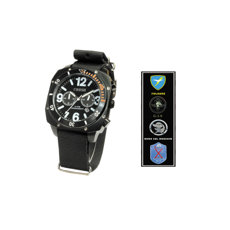 Crush OROLOGIO CRONO "NONO COL MOSCHIN"