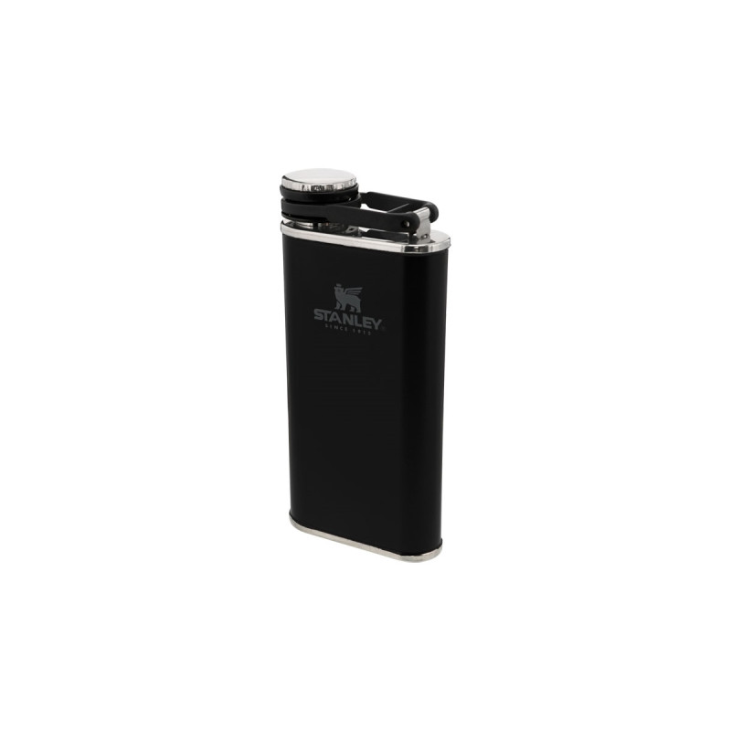 Stanley CLASSIC EASY-FILL WIDE MOUTH FLASK 8oz /230ml Matte Black Pebble