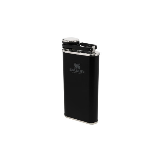 Stanley CLASSIC EASY-FILL WIDE MOUTH FLASK 8oz /230ml Matte Black Pebble