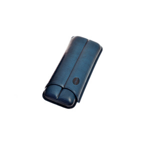 Jemar PORTASIGARI  SCANALATO CUOIO 2 SIGARI 110/2 XL BLU