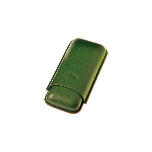 Jemar PORTASIGARI  LISCIO CUOIO 2 SIGARI 464/2 VERDE