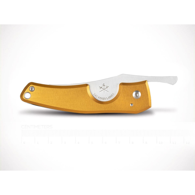 Les Fines Lames TAGLIASIGARI LE PETIT ANODIZED YELLOW