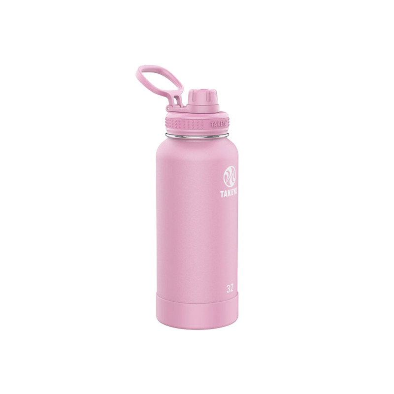 Takeya ACTIVES SPOUT INSULATED BOTTLE 32oz / 950ml Pink Lavender (51852)