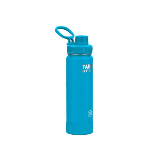 Takeya SPORT COPPER SPOUT INSULATED BOTTLE 22oz / 650ml Champion Blue (52313)
