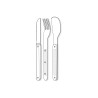 Akinod MAGNETIC STRAIGHT CUTLERY 12H34 MIRROR Pixel